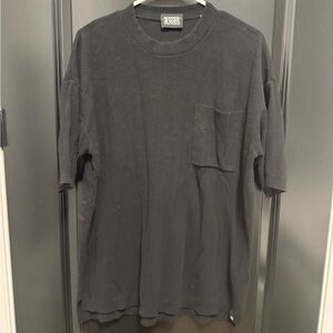 Scotch & Soda Black Short Sleeve Tee